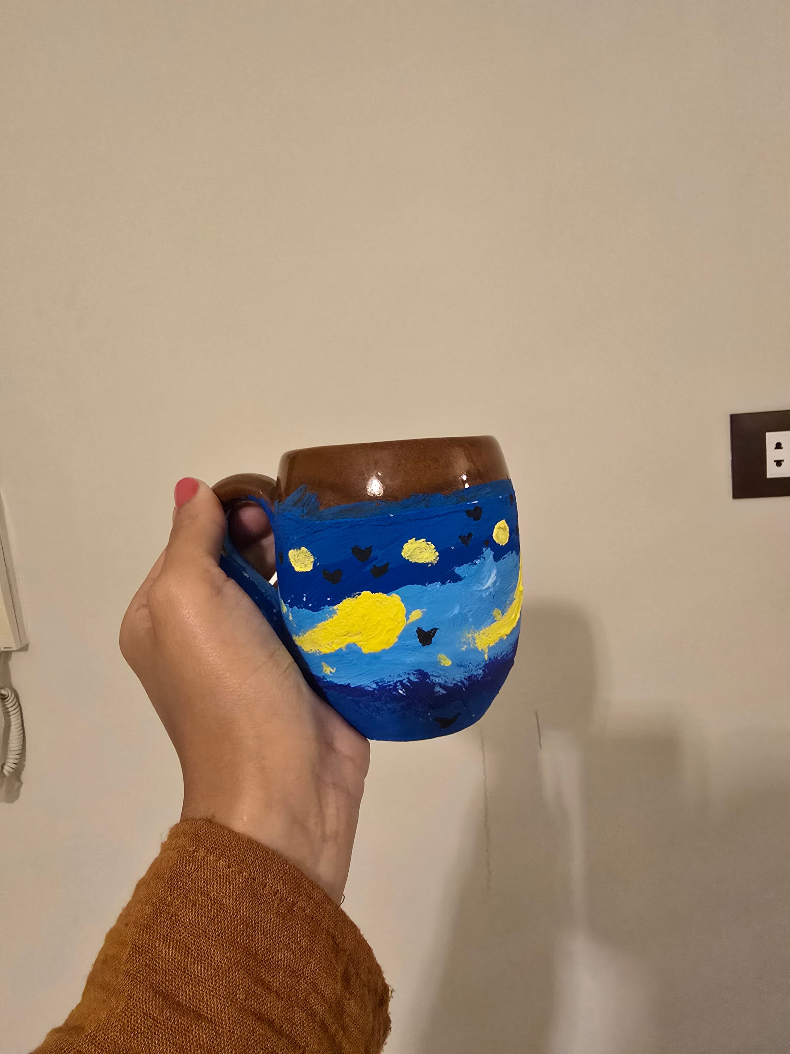 Pottery Mug painting
