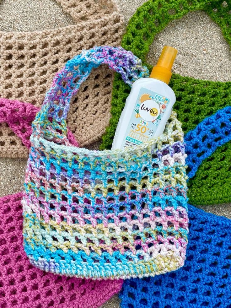 Crochet summer bag