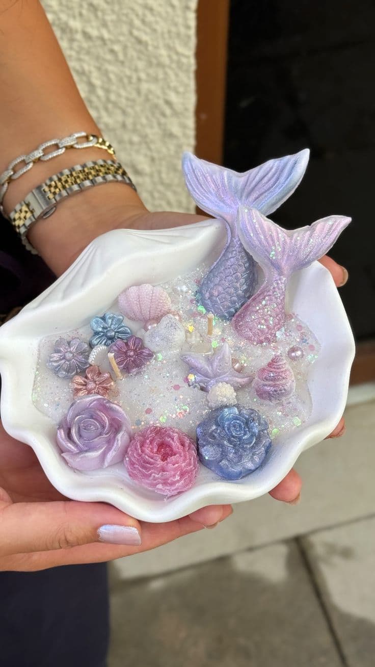 Summer candle making ✨️