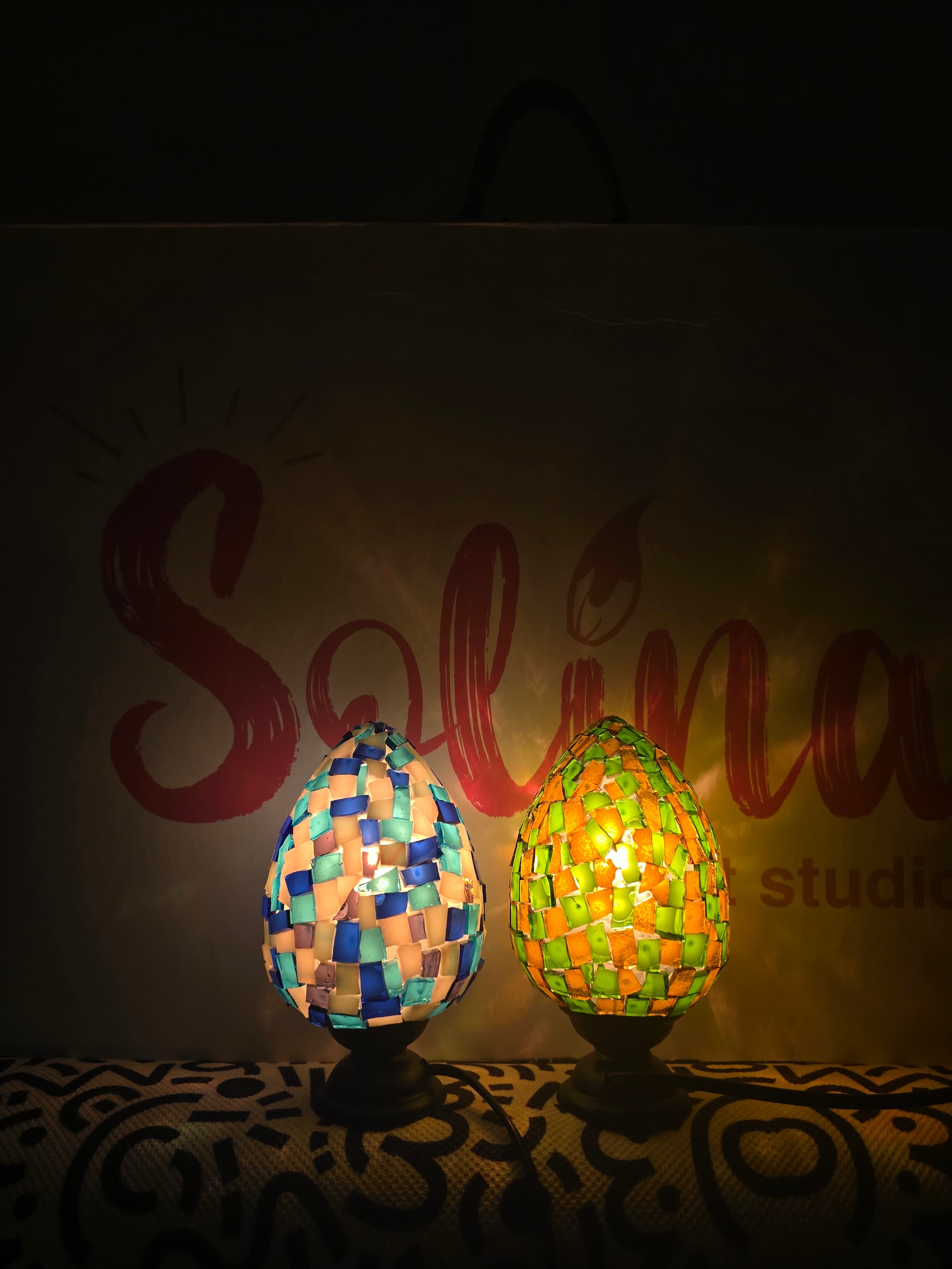 Mosaic lamp